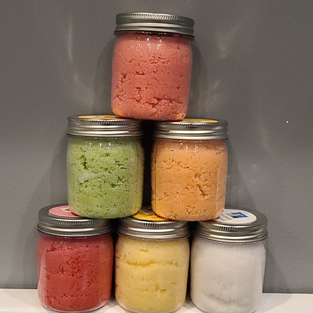 Handmade SUGAR SCRUBS 8oz